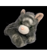 Aurora TOT Plush Cat Grey White Tabby Kitten 6” Mini Small Stuffed Animal  - $34.23 CAD