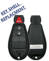 3 Button Fobik Key Shell for 2008 - 2018 Dodge Ram GQ4-53T IYZC01C M3N5W... - £7.44 GBP