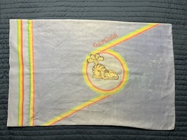Vintage 1978 Jim Davis Garfield Blue Rainbow Standard Pillowcase United ... - $186.39 MXN