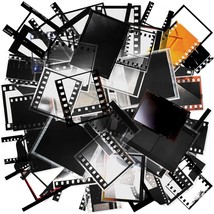 5 Packs Retro Camera Film Sticker Decorative Filmstrip Scrapbook, Memories - £30.84 GBP