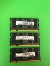 Samsung 3 GB(1GBx3) PC2-5300 DDR2 Laptop Memory M470T2953EZ3-CE6 - £4.68 GBP