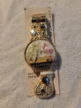  1959 Vaughan Chicago Gold Tone Jeweled bottle opener Florida - $36.05 MXN