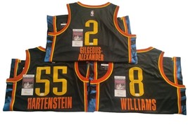  2025 City Jersey THUNDER signed autographed BASKETBALL Jerseys Lot JSA ... - $16,454.55 MXN