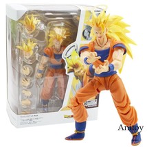 SHF S.H.Figuarts Anime Dragon Ball Z Super Saiyan 3 SSJ3 Son Goku PVC Figure  - £236.23 GBP