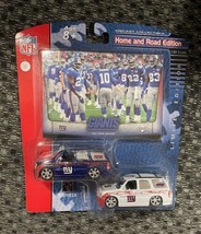 NIP NFL New YORK Giants Home And Away Cadillac Escalade Upper Deck Lim. ... - $19.39
