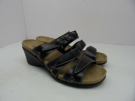 Axxiom Women&#39;s Ashford Slide Black Size 6W - $17.80