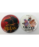 Walt Disney Pictures Pin Button Mulan Special Edition Promo Movie Button... - $7.99