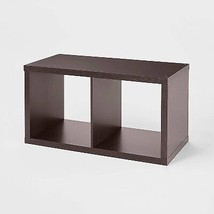 2 Cube Organizer Espresso - Brightroom - $39.99