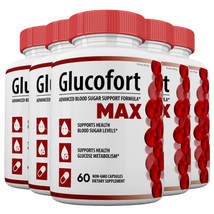 Glucofort MAX Blood Sugar Support Capsules, Max Strength (5 Pack) - £93.72 GBP