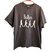 The Beatles Abbey Road T-shirt Gray Size XL - $19.64