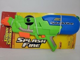 New Super Soaker Water Splash Fire Gun Toy Hasbro NOC Summer 35 OZ Capacity 2008 - £31.59 GBP