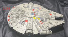 Handmade Millennium Falcon with Lights,Light up Star Wars Star Wars Collectible  - £289.13 GBP