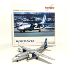 Herpa 1:200 Nordavia Regional Airlines Antonov AN-24 / 24RV 03&#39;S COLORS ... - $94.99
