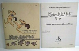 Kangaroo Arcade Game Service Repair Manual + Schematic Book Original 1982 - £21.91 GBP