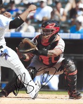 Hector Sanchez San Francisco Giants Signed Autographed 8x10 Photo with C... - £48.47 GBP