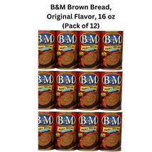 B&amp;M Brown Bread, Original Flavor, 16 oz (Pack of 12) - £54.56 GBP