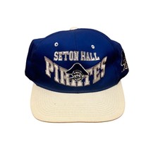 Vintage 1990&#39;s Seton Hall Pirates NCAA The G Cap Snapback Hat - £27.40 GBP