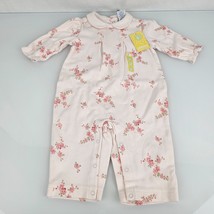 Vintage Gymboree Holiday Magic Pink Cherry Blossom Romper Clothes Outfit... - $39.59