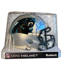 Cam Newton Autographed Carolina Panthers Mini Helmet Certification Holog... - €108,77 EUR