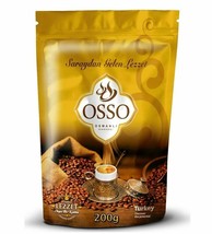 Osso Coffee 7 Oz Ottoman Turkish Arabic Greek Best Quality 200 Gr 8 In 1 Mix - £23.26 GBP