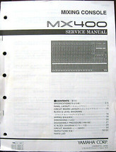 Yamaha MX400 Mixing Console Mixer Original Service Manual, Schematics Pa... - £23.45 GBP