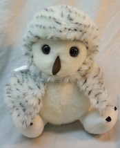 RUSS Shining Stars WHITE SNOW OWL 8&quot; Plush STUFFED ANIMAL Toy - £12.94 GBP