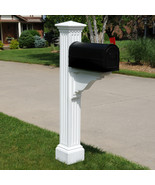 5852W Manchester Mail Post - White - $345.69 CAD
