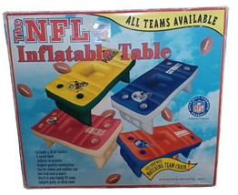 Vtg 1999 NOS Sealed NFL Seattle Seahawks Inflatable Table - £106.41 GBP