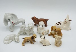 Lot of Miniature Terrier Scotty Dog Figurine Porcelain etc. - $44.54