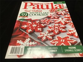 Cooking with Paul Deen Magazine Nov/Dec 2022 Red Velvet Snowflake Cookies - £7.86 GBP