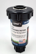 Orbit 54116-400 Pro 2&quot; Pop-Up 15&#39; Adjustable Spray Inground Sprinkler Head - £7.03 GBP