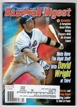 July 2004 Baseball Digest Magazine David Wright Mets - £7.42 GBP