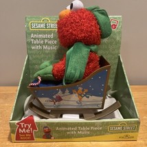 Kurt Adler | Sesame Street Elmo Animated Christmas Table Piece New Open Box - $49.49