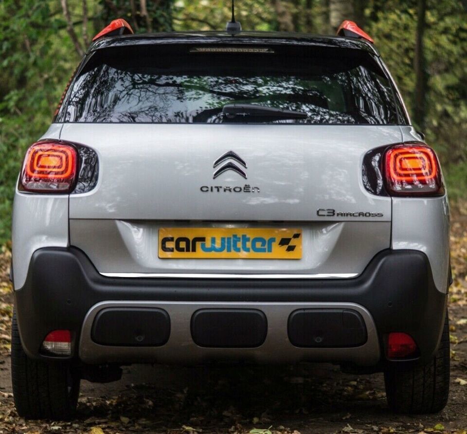 Citroen C3 Aircross Martig chrome strip for tailgate trim chrome