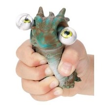 Aasha&#39;s Cute Critter ~ Brown Multi-Colored Dragon Eye Popper Toy ~ Autis... - £9.32 GBP