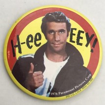 The Fonz Vintage Pin Button Happy Days Promo 1976 TV Show 70s - £7.91 GBP