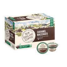 NEW ENGLAND COFFEE CARAMEL MACCHIATO K-CUPS 12CT - $16.24