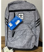 Adidas Originals National Recycled SST Backpack Jersey Gray School Trave... - $468.01 MXN