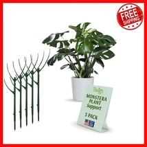 Elegant 5-Pack Stackable Monstera Plant Support Stakes for Indoor &amp; Outd... - $717.15 MXN