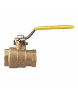 Watts 0555107 LFFBV-3C 2&quot; 2-Piece Lead Free Ball Valve with Threaded Con... - £59.74 GBP