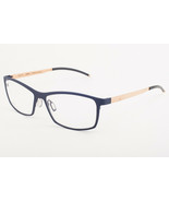 Orgreen RHAPSODY 619 Matte Navy Blue / Sandblasted Gold Titanium Eyeglas... - $266.73 CAD