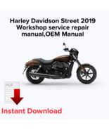 Harley Davidson Street 2019 Workshop service repair manual,OEM Manual - $21.11 CAD