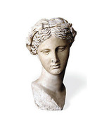 Bust head of Thalia ancient Greek Muse of Comedy Museum Replica Reproduc... - $8,379.12 MXN
