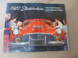 Vintage 1942 Studebakers The President The Commander Brochure Advertisem... - $54.96