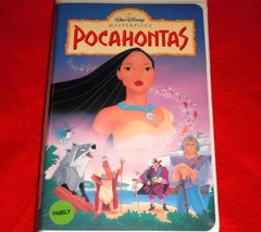 Walt Disney Masterpiece Pocahontas Childrens Kids Family Movie VHS Tape - £7.07 GBP