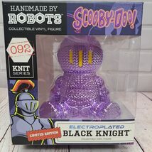 Handmade by Robots Black Knight 092 Knit Series Scooby-Doo! Vinyl Figure... - $12.98