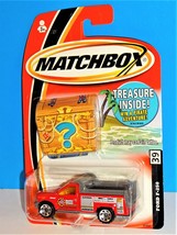 Matchbox 2005 Treasure Bonus Prize Package #39 Ford F-250 Red Dump Bed Truck - £4.74 GBP