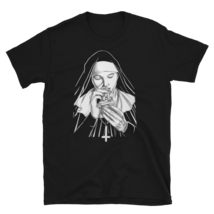 CHALK up another SIN, Nose Candy Nun, New Gothic Printed T-shirt - £13.37 GBP+