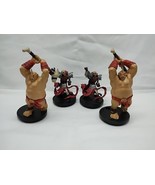 Lot Of (4) Wow TCG Miniature Game Figures 2X Skeletal Priest / Boulderfi... - $40.73 CAD