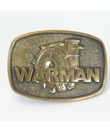 Warman Slurry Pump Engines Belt Buckle BTS Solid Brass - £21.84 GBP